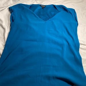 Express turquoise blouse